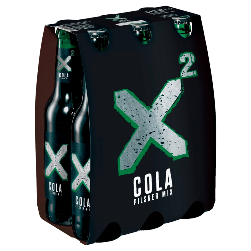 Licher x² Cola-Pilsner-Mix 6x0,33l
